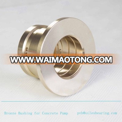 JDB-1U brass bush,hardness bronze bearing, sliding flange casting bronze bushing