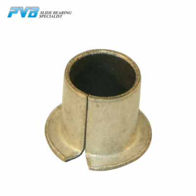 G120561 flange type DU bushing, SF-1 flange bush bearing for spare parts, ptfe coated bush bearing with collar for Grammer