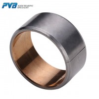 135056 brass alloy bushing supplier, CuPb10Sn10 steel bimetal bearing for DAF, 46*42*42 JF800 GGB-SY bush